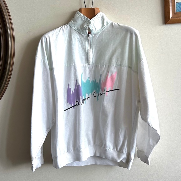 Vintage Oregon Coast Pullover | Size L | 100% Cotton - Picture 6 of 15